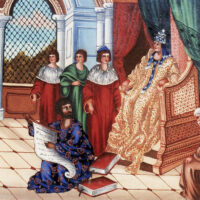 Samuto ha presentato a Papa Giovanni XII le carte dei paesi d'Oriente